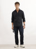 Solid Straight Fit Denim Jeans | Dark Blue