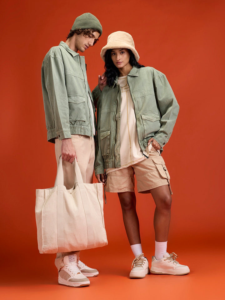 Dusty Olive Terrain Utility Jacket | Olive wash