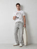 Distressed Graphic Slim Fit T-Shirt | Off White