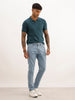 Slim Fit Light Fade Denim Jeans | Light Blue