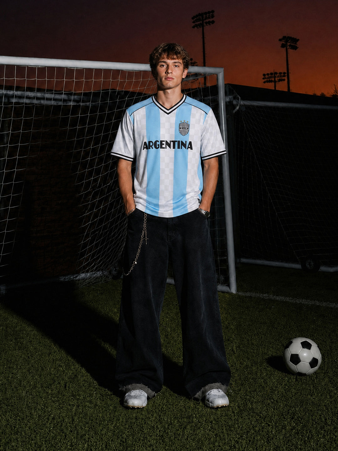 Wrogn Football Club Jersey x Argentina | Blue