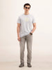Slim Fit Faded Denim Jeans | Grey