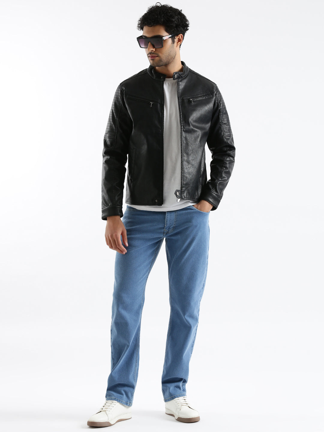 Versatile Essential Leather Jacket