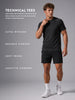 Nylon Active Tee | Active | Grey | WTS01HSSL1259W