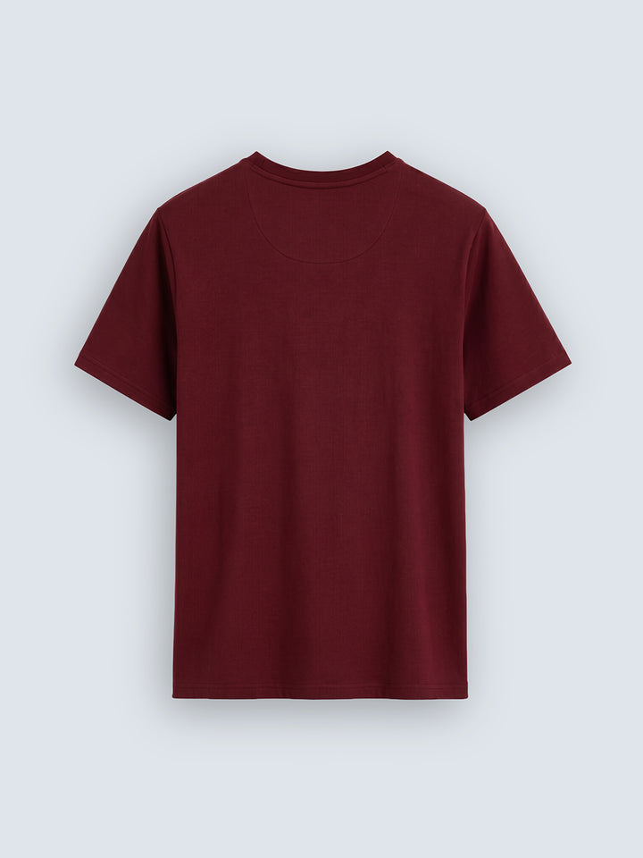 Essential Supima Crew Neck T-Shirt |Wine