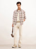 Comfort Fit Checkered Shirt | Yellow
