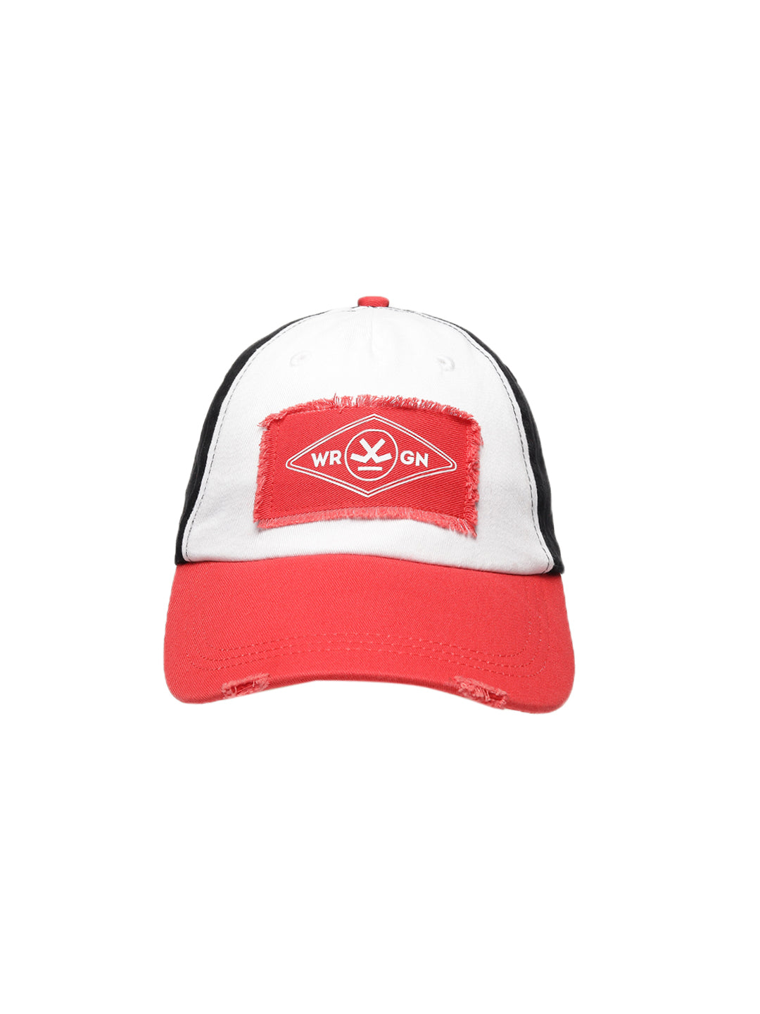 Distressed Red Baseball Cap