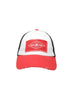 Distressed Red Baseball Cap