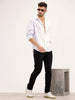 Regular Fit Gradient Shirt | White