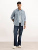 Classic Slim Fit Double Pocket Shirt | Light Blue | WSH01FSSL7132W