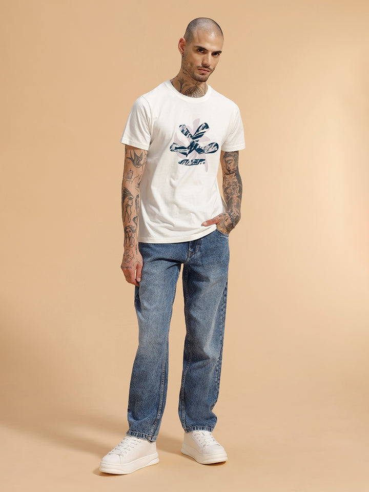 Heavy Fade Anti Fit Jeans | Blue