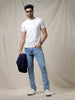 Washed Trend Blue Jeans