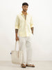 Classic Slim Fit Full Sleeve Shirt | Yellow