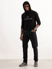 Solid Straight Fit Denim Jeans | Black