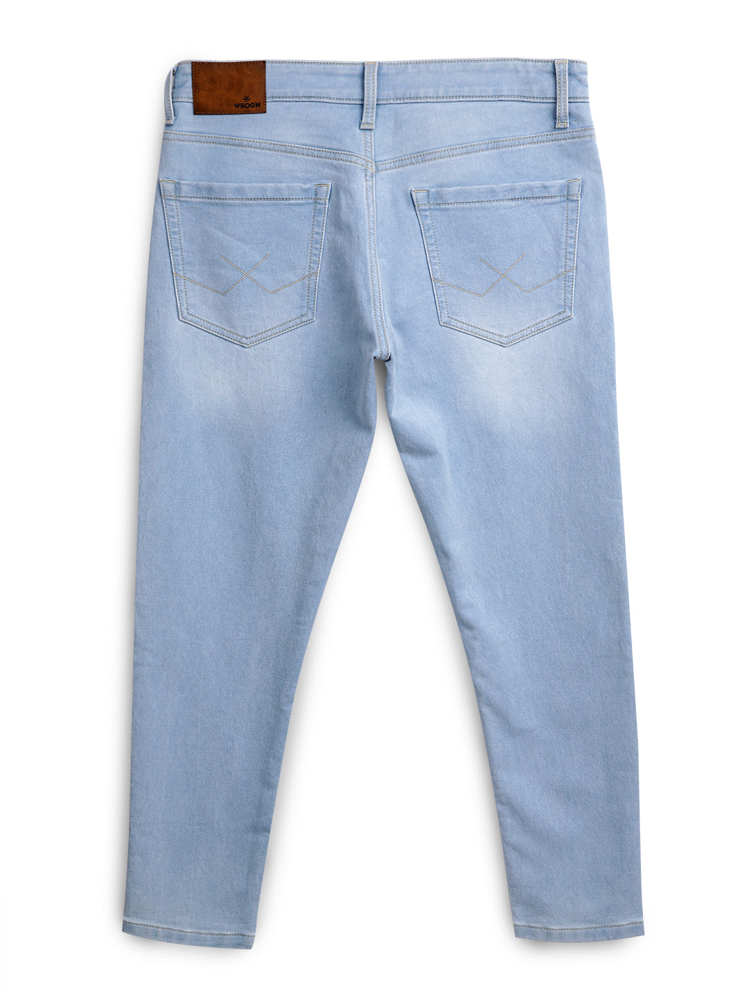 Blue Rinse Skinny Crop Jeans