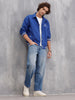 Loose Fit Cotton Stretch Mid Wash Jeans | Midstone
