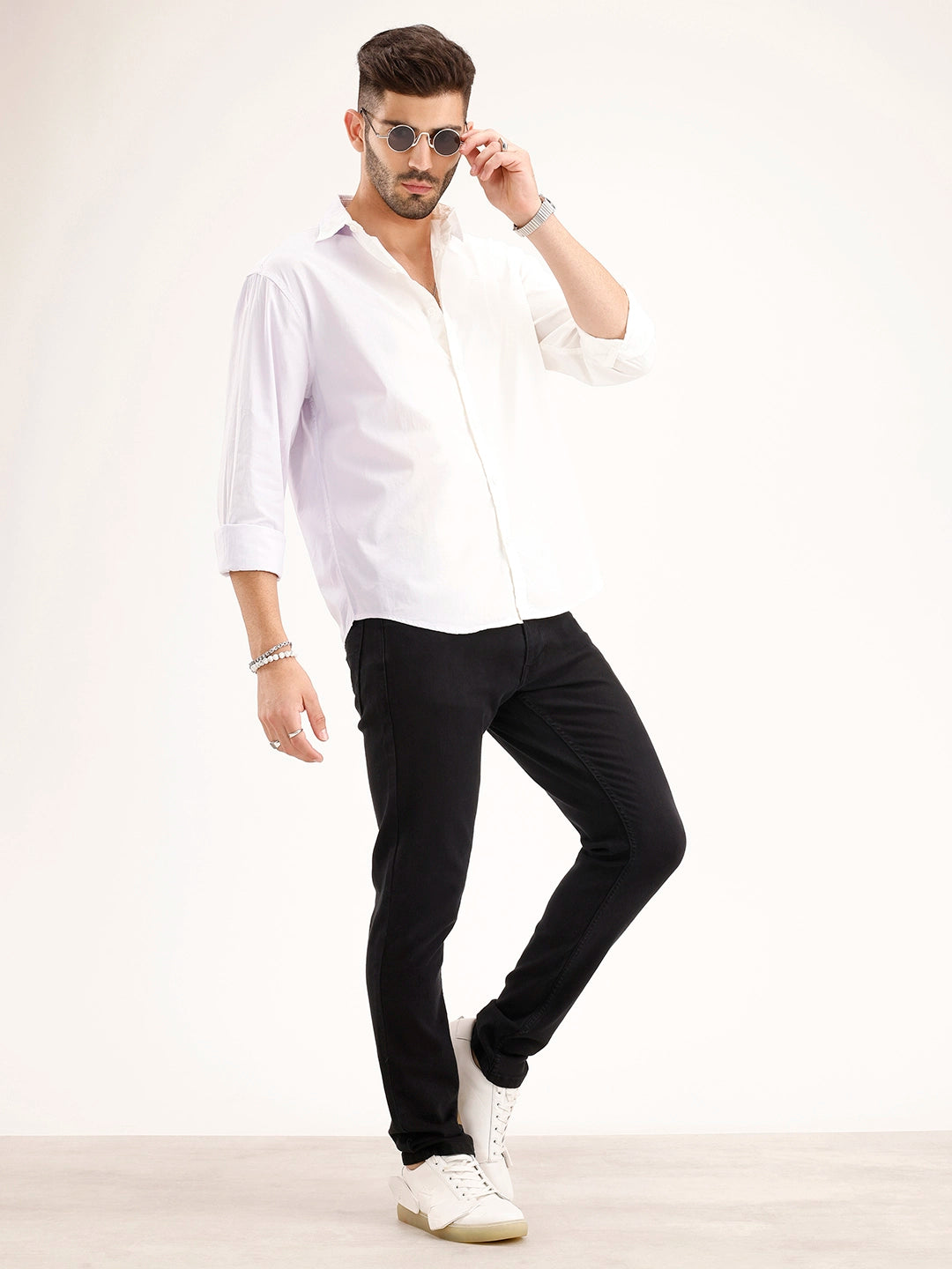 Skinny Fit Denim Jeans | Black