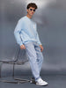 Men Casual Anti Fit Jeans With Tonal Embroidery | Super Stone