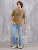 Straight Fit Midstone Washed Jeans | Midstone