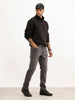 Washed Slim Fit Denim Jeans | Black