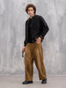 Striped Rib Slim Fit Bomber Jacket  |  Black