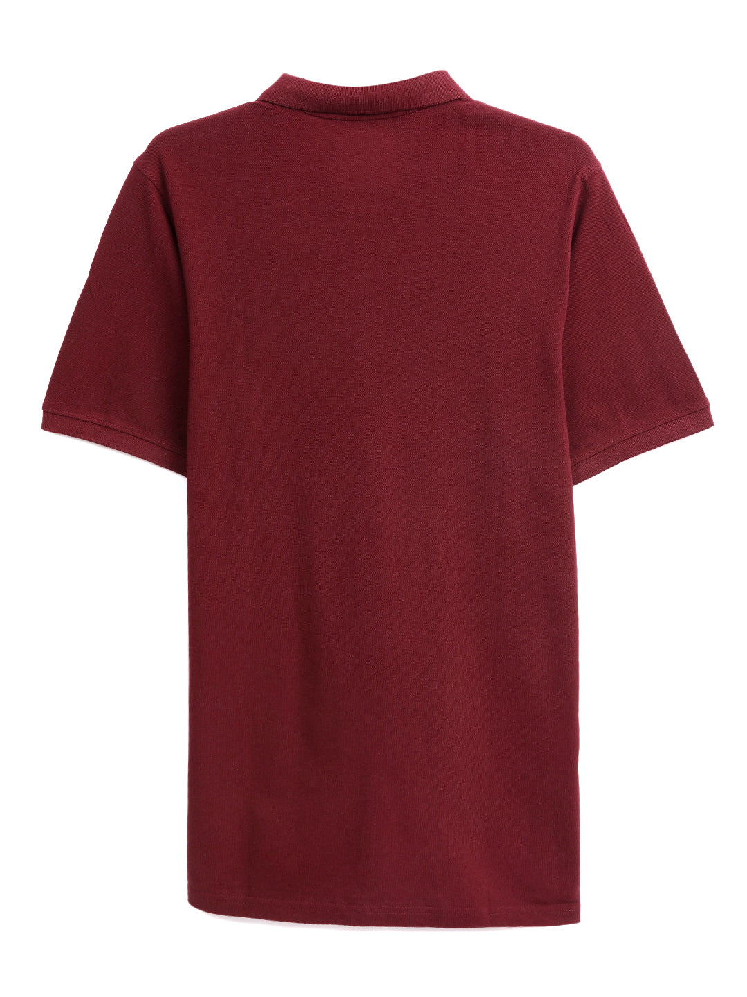 Solid Maroon Timeless Polo T-Shirt