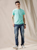 Blue Faded Slim Fit Jeans