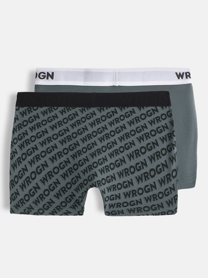 Daily Ease Solid & Print 2-Pack Trunks