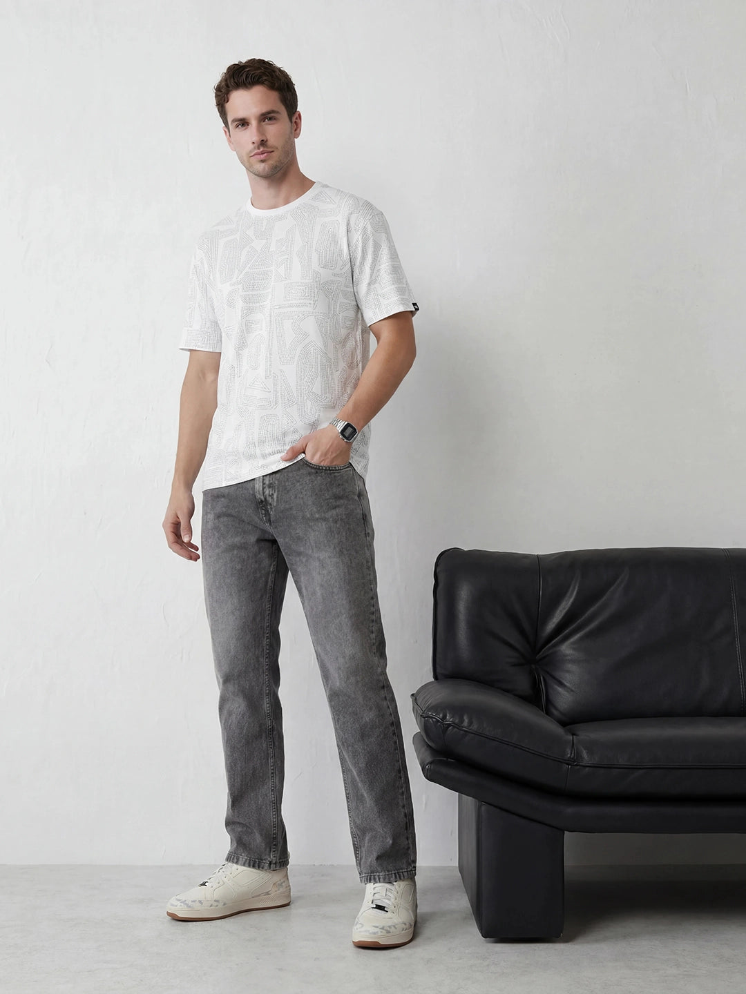 Classic Anti Fit Denim Jeans | Grey