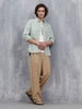 Men’s Regular Fit Checkered Pattern Shirt | Green