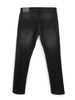 Elite Solid Black Slim Fit Jeans