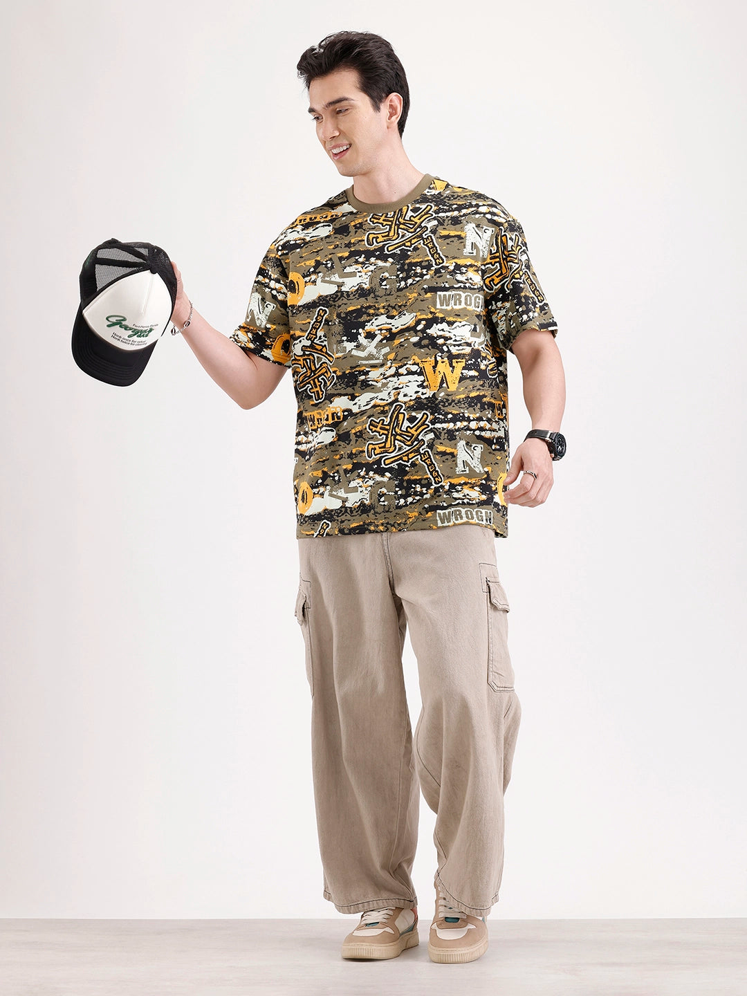 Classic Oversized AOP T-Shirt  | Multicolor