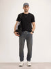 Jogger Fit Denim Jeans | Grey