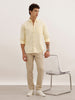 Solid Regular Fit Full Sleeve Shirt | Yellow