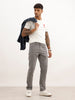 Solid Slim Fit Denim Jeans | Dark Grey