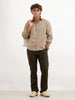 Solid Straight Fit Trouser | Olive