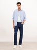 Men's Casual Slim Fit Jeans | Blue