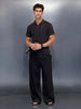 Textured polo shirt | Dark Grey