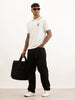 Regular Fit Tipping Collar Polo T-Shirt | Off White
