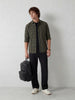 Regular Fit Checkered Shirt | Olive
