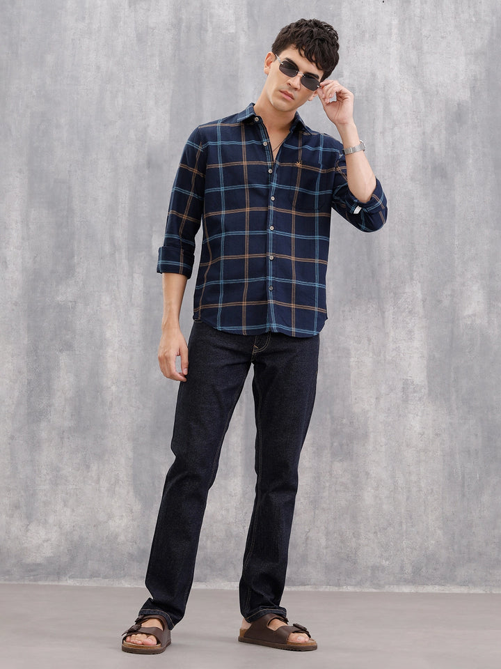 Classic Dk Blue Rinse Wash Jeans | Blue