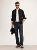 Anti Fit Striped Trouser | Blue