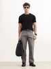 Anti Fit Faded Denim Jeans | Grey