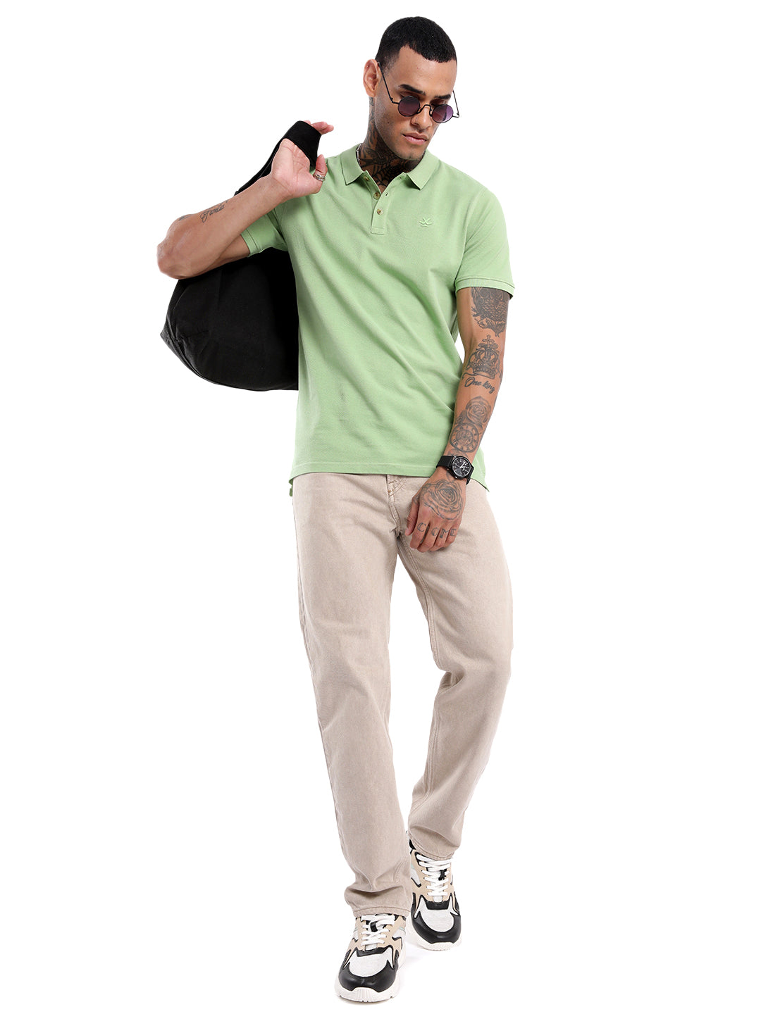 Mint Green Timeless Polo T-Shirt