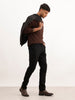 Solid Slim Fit Denim Jeans | Black | WUJN2857MF