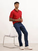 Solid Slim Fit Denim Jeans | Blue