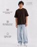 Core Basics Oversized Fit T-Shirt | Essential | Brown | WTS01HSSL1310W