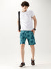 Tie Dye Slim Fit Active Shorts