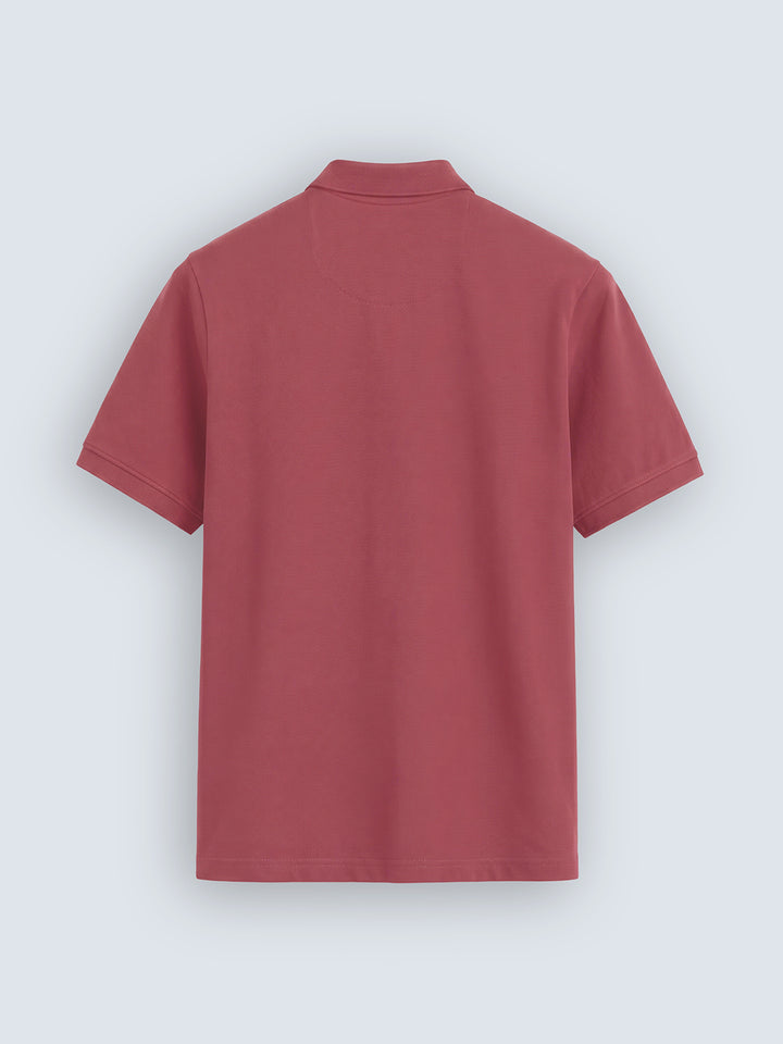 Essential Supima Polo T-Shirt |Wine