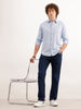 Classic Straight Fit Denim Jeans  | Dark Blue